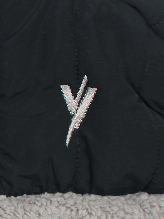 Velvour Sleeveless Hooded Fur Jacket-VJ42-A