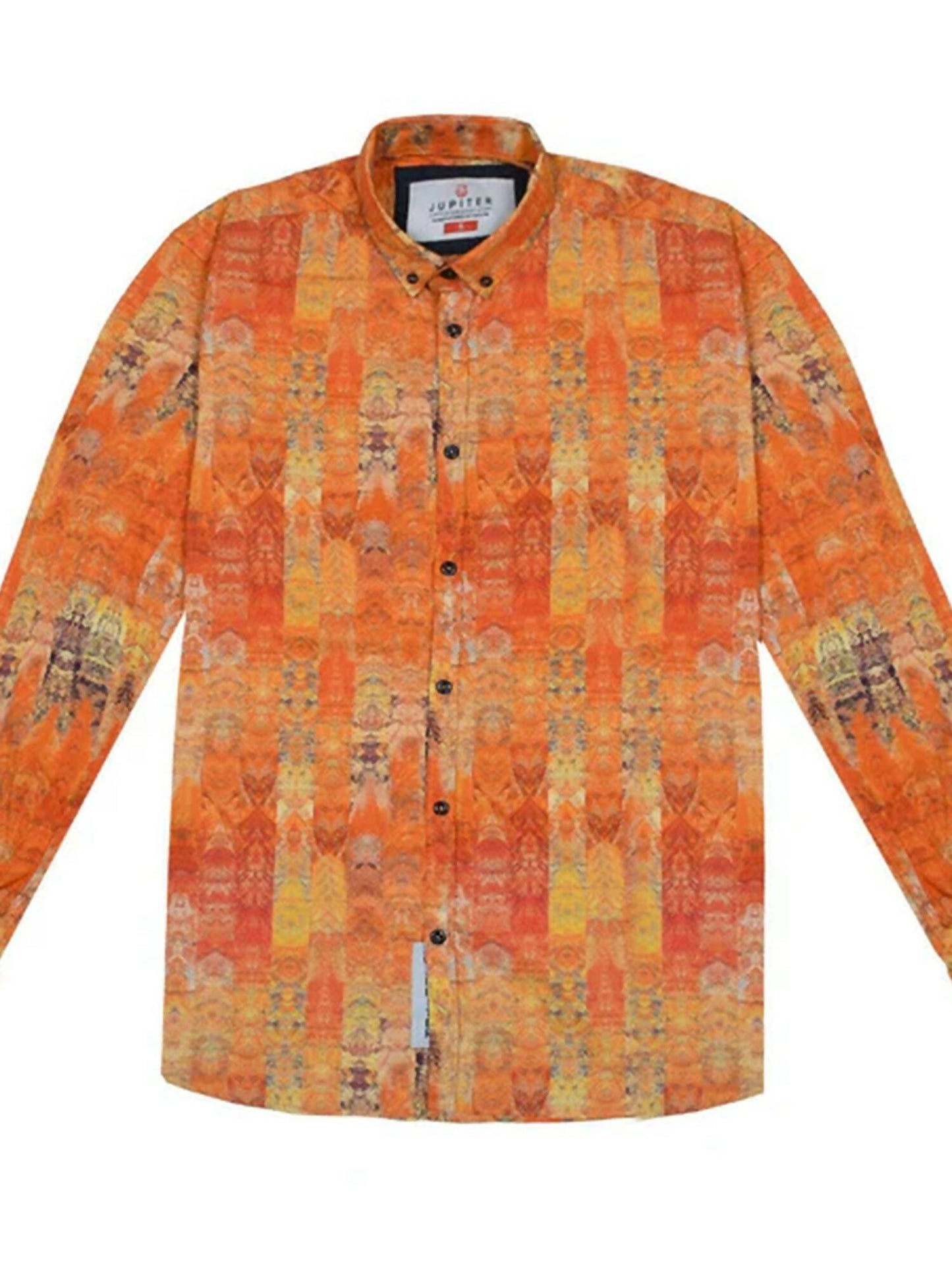 Jupiter Cotton Linen Flame Shirt-11523