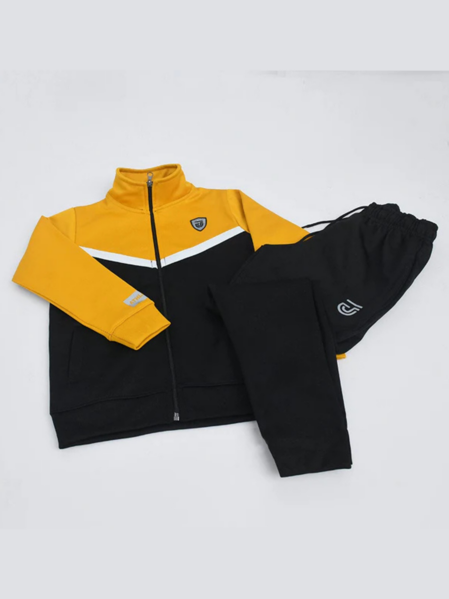 Jupiter Embroidered Logo Athleisure Track Suit-13090