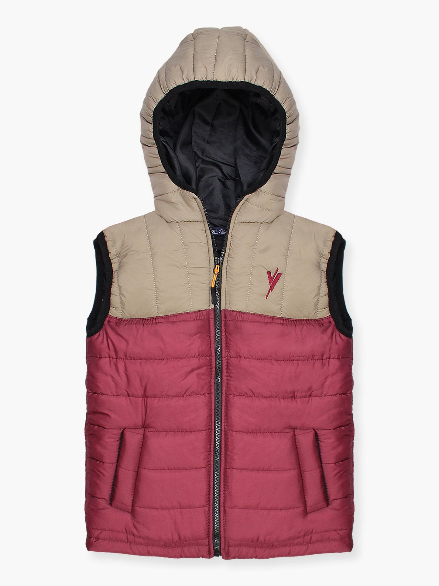 Velvour Sleeveless Hooded Puffer Jacket-VJ26-C