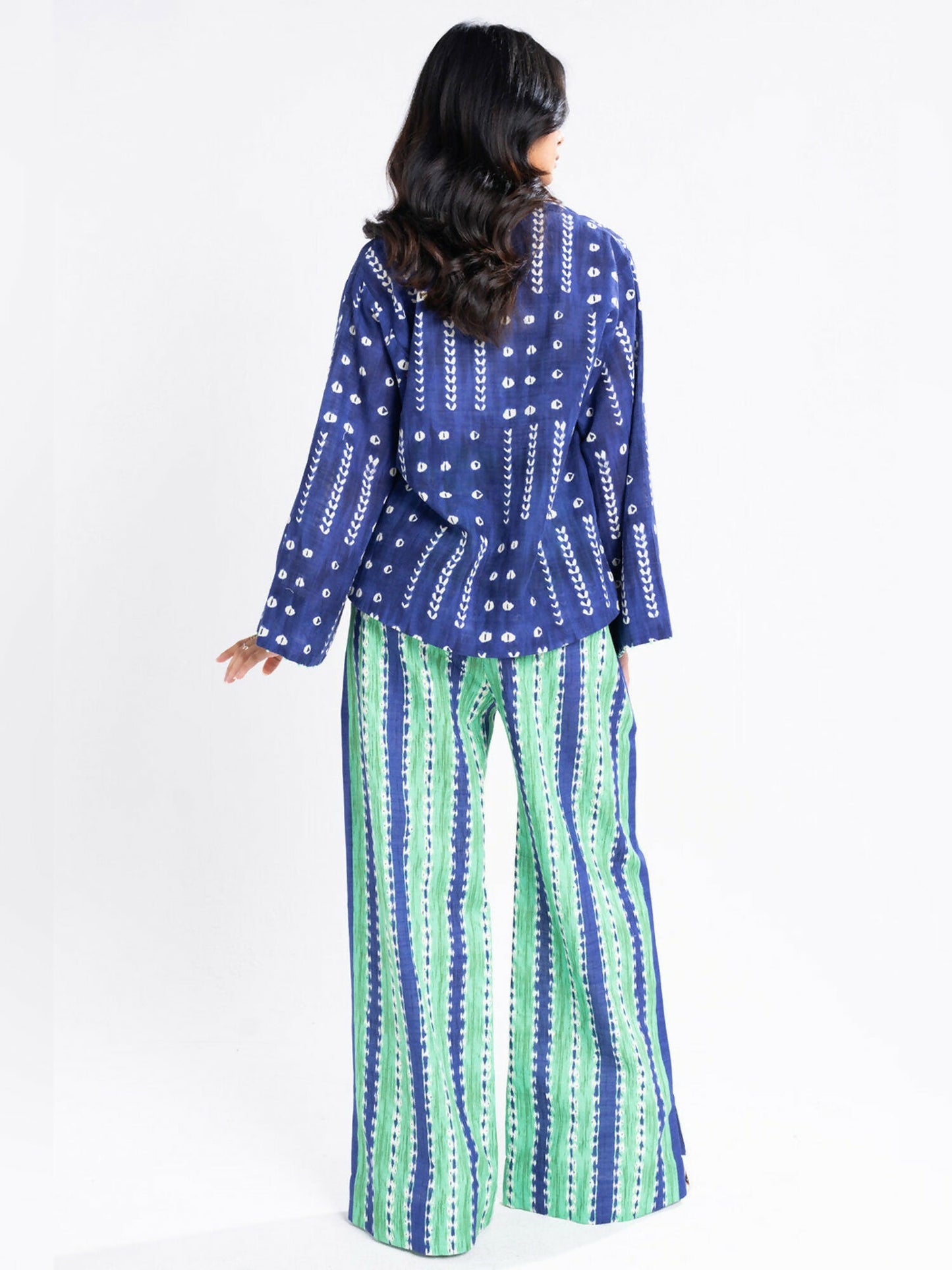 Alkaram Studio Khaddar Printed Unstitched 3-Piece Suit-FW-16.1-24-Blue