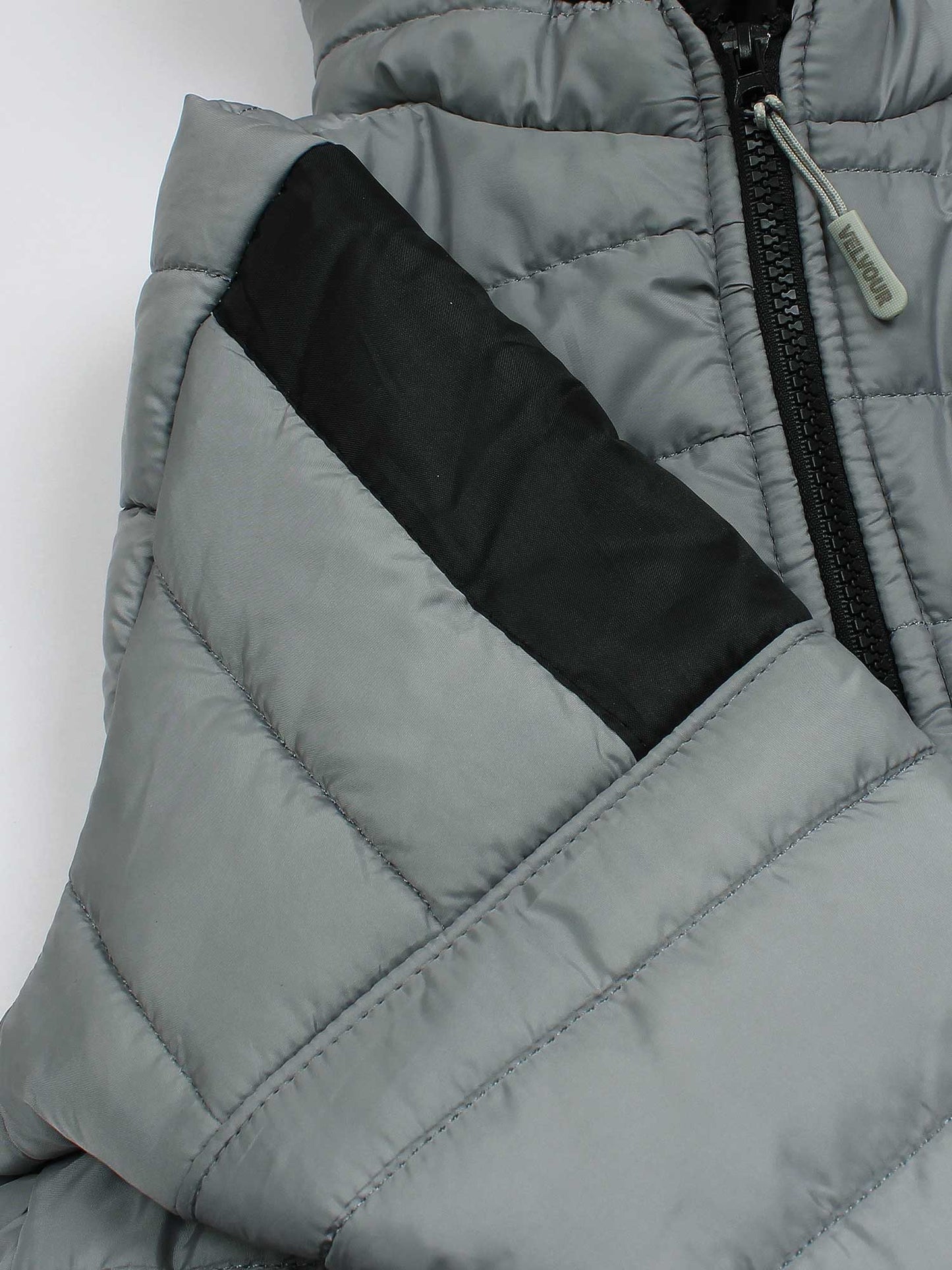 Velvour Full Sleeves Hooded Puffer Jacket-VJ63-B