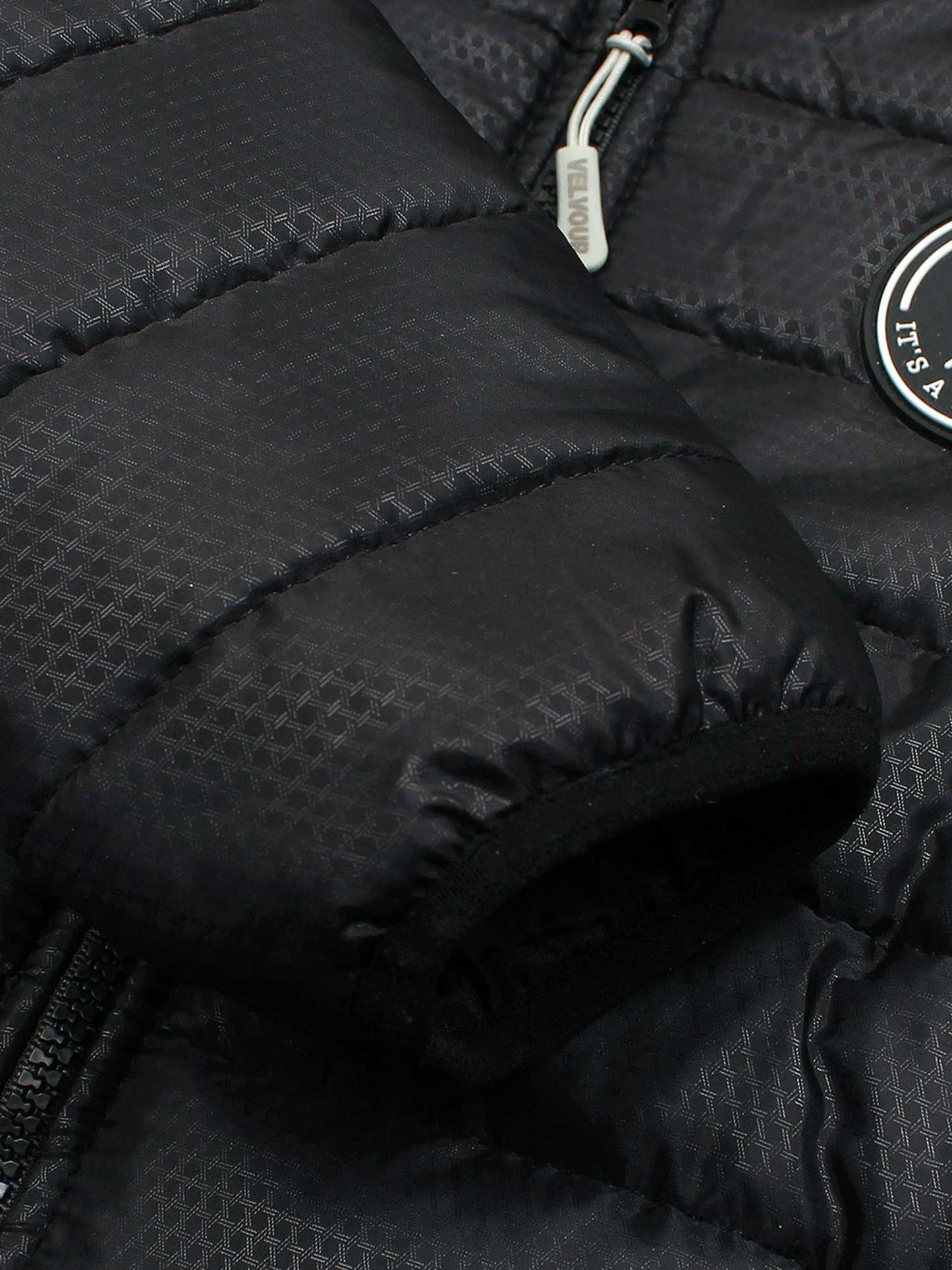 Velvour Full Sleeves Hooded Puffer Jacket-VJ64-A