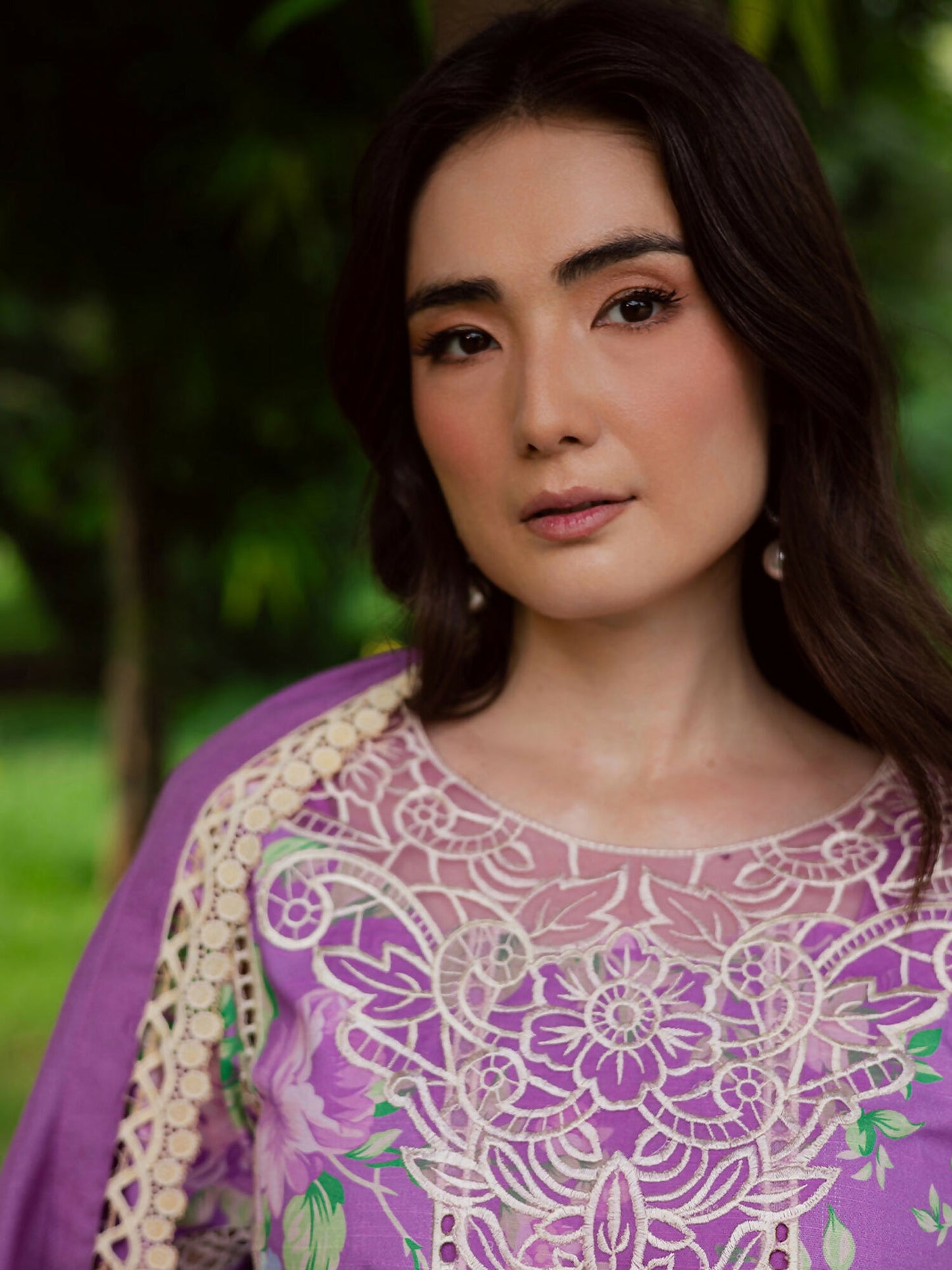 Mahnur Gardenia Khaddar Embroidered Unstitched 3-Piece Suit-GR-12