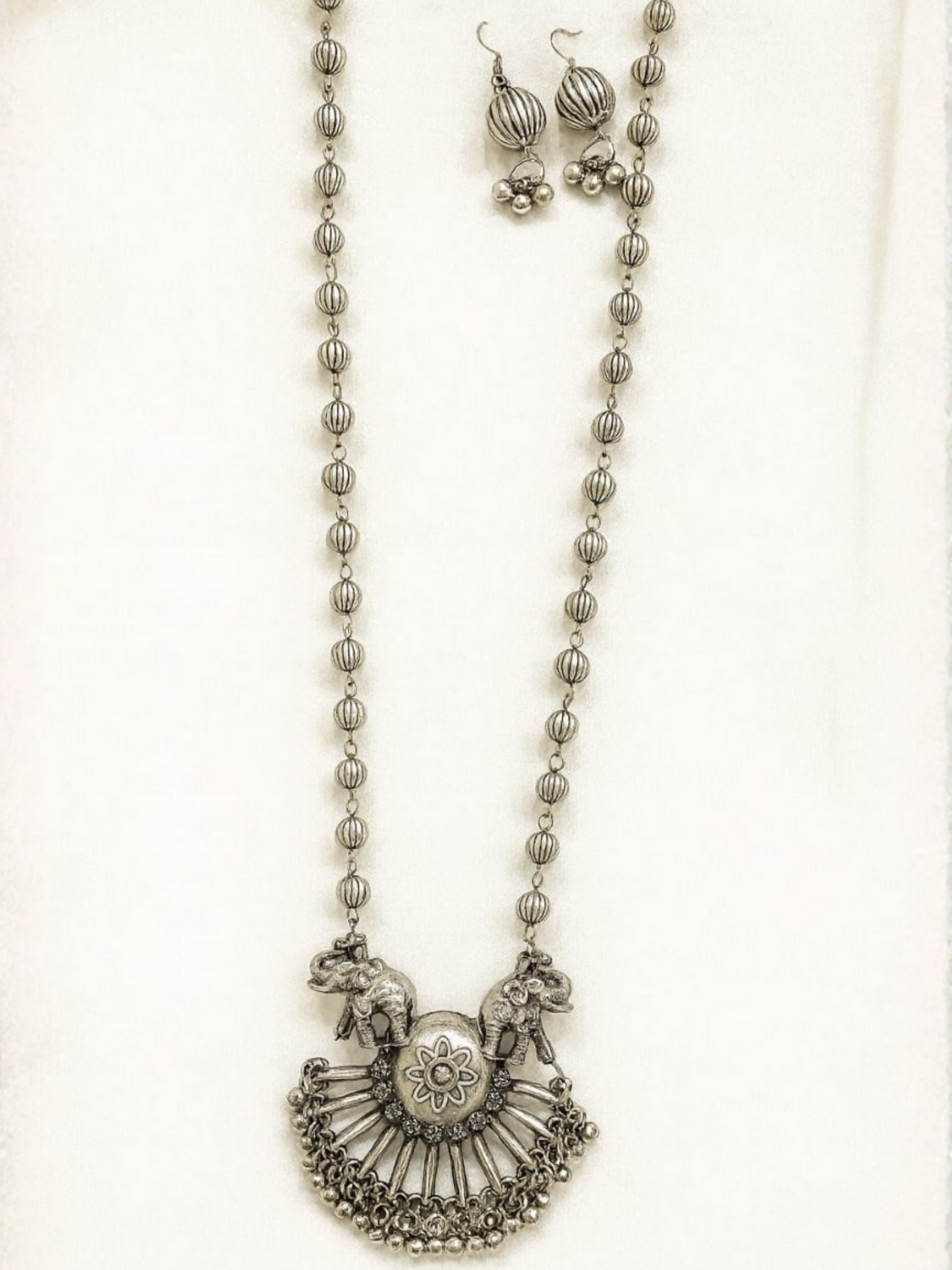Durwaj's Oxidized Silver Set-DW-002