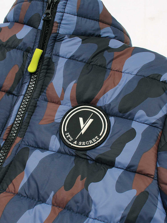 Velvour Full Sleeves Puffer Jacket-VJ47-A