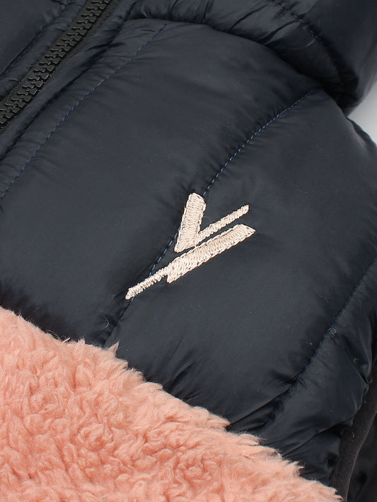 Velvour Sleeveless Hooded Fur Jacket-VJ42-C