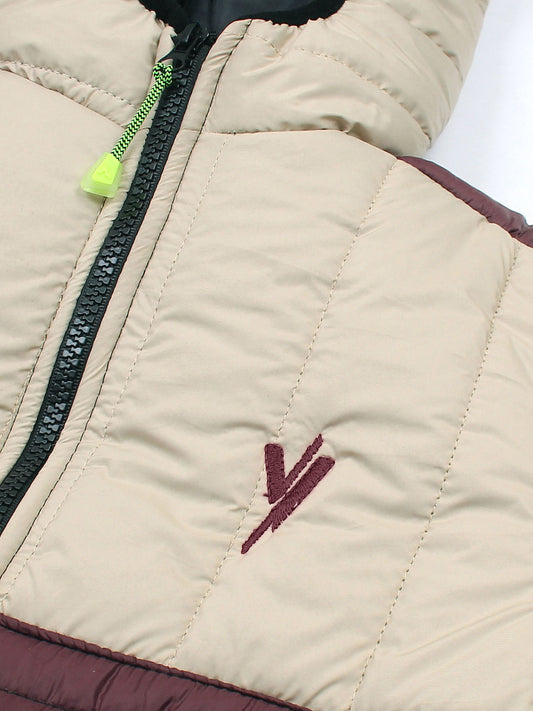 Velvour Full Sleeves Hooded Puffer Jacket-VJ010-B