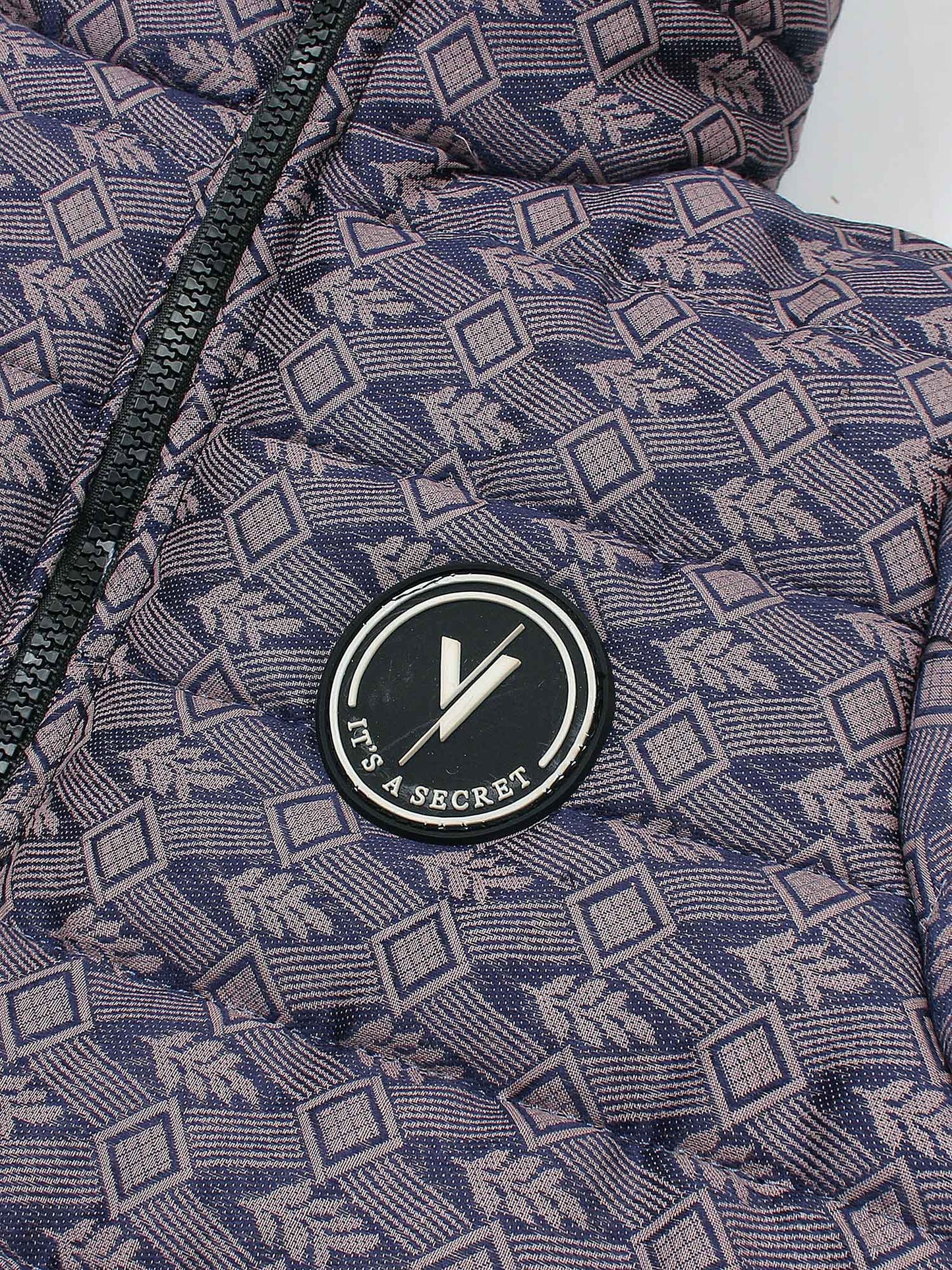 Velvour Full Sleeves Hooded Puffer Jacket-VJ52-B