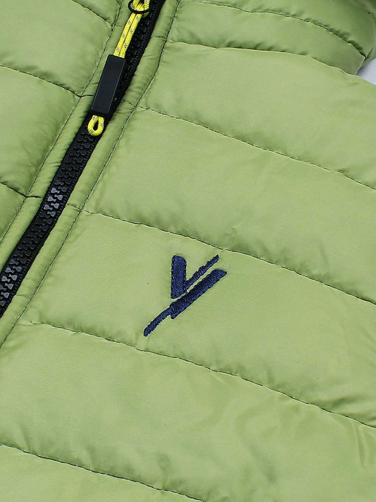 Velvour Full Sleeves Hooded Puffer Jacket-VJ20-D