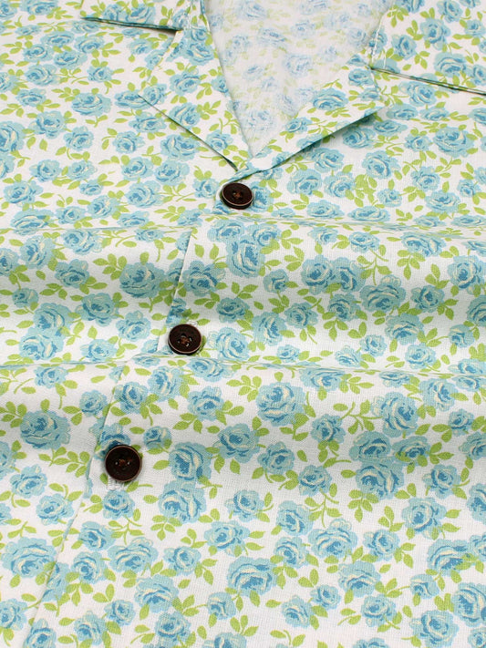 Velvour Girls Cotton Printed Co-Ord Set-VG161-B