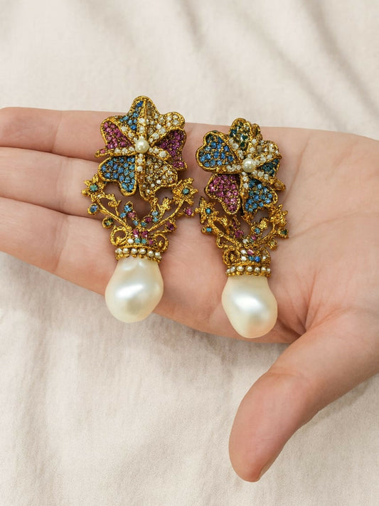 Durwaj's Statement Earrings-DW-012