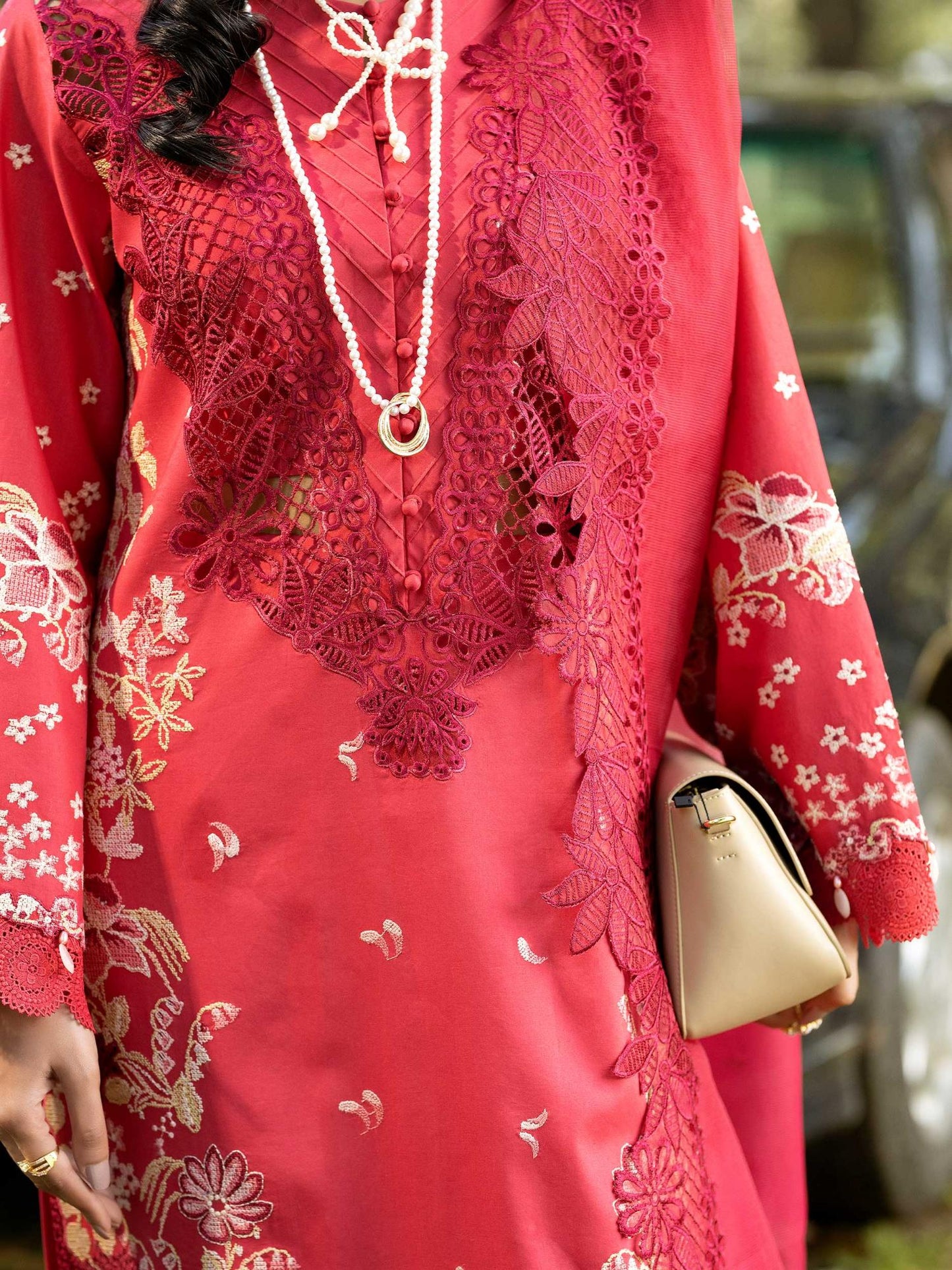 Rabazka Lawn Embroidered Unstitched 3-Piece Suit-WUS-SV1-25-LUX-08