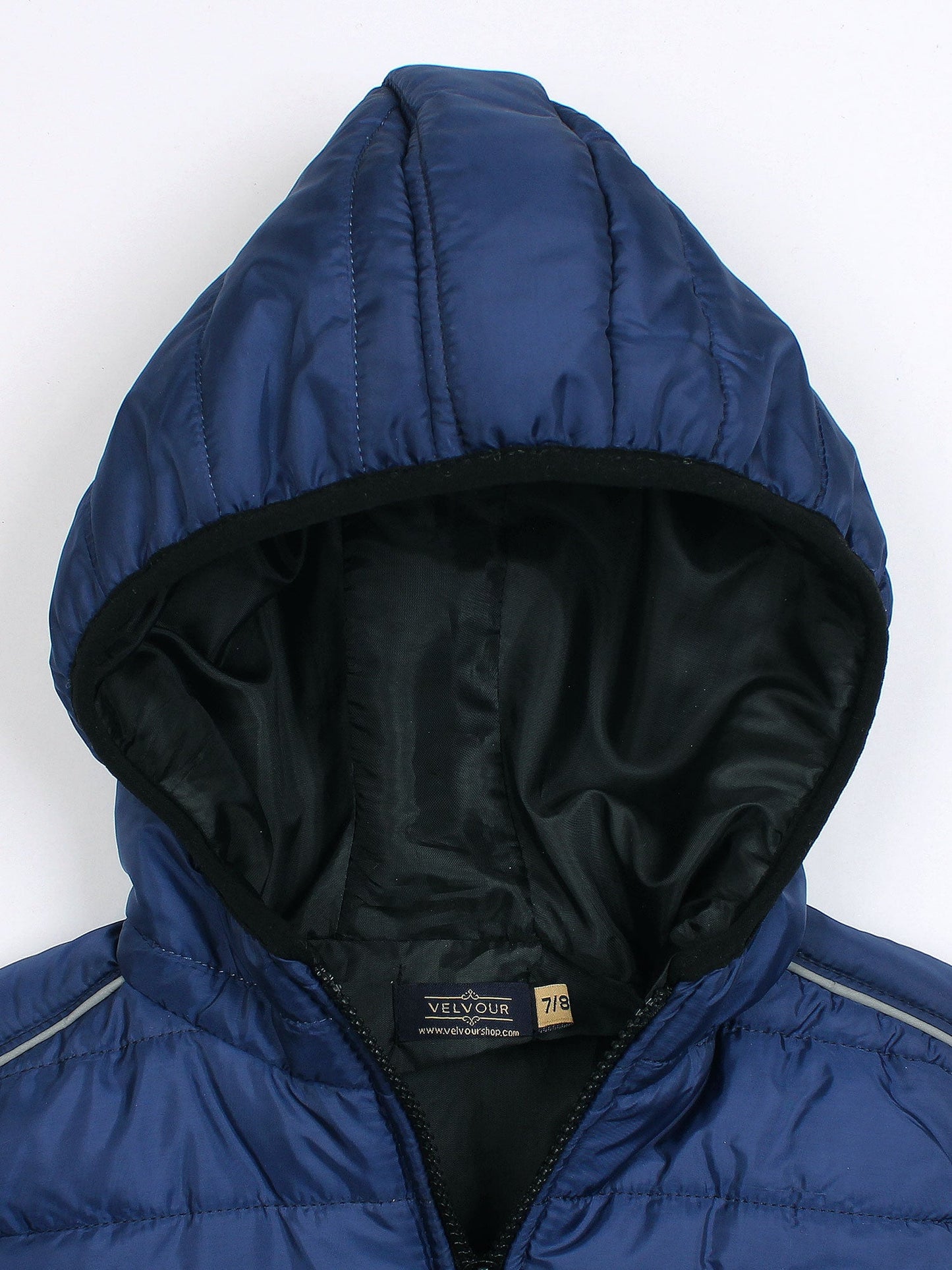 Velvour Sleeveless Hooded Puffer Jacket-VJ62-A