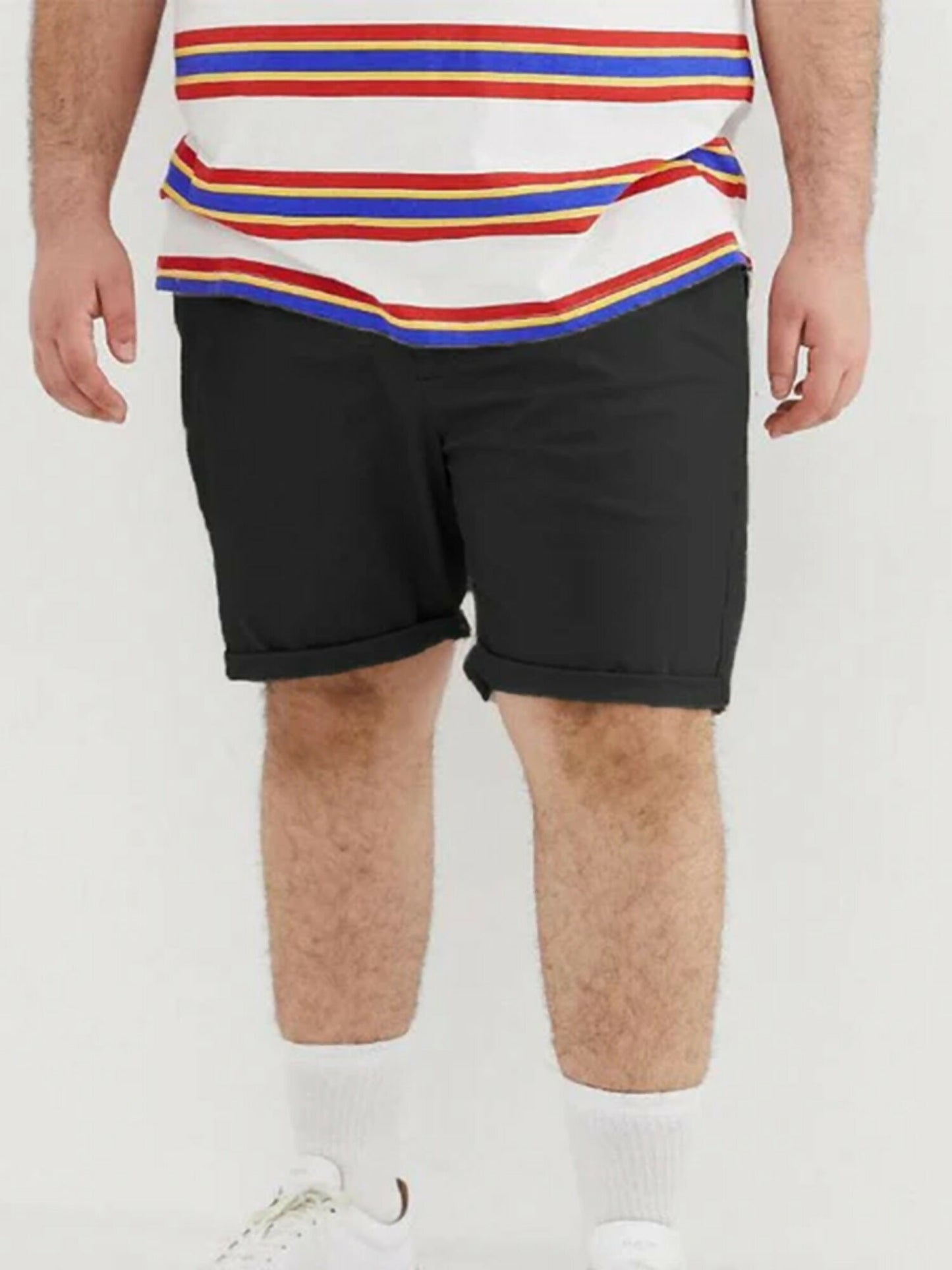 Funky's Plain Elastic Waist Shorts -9447