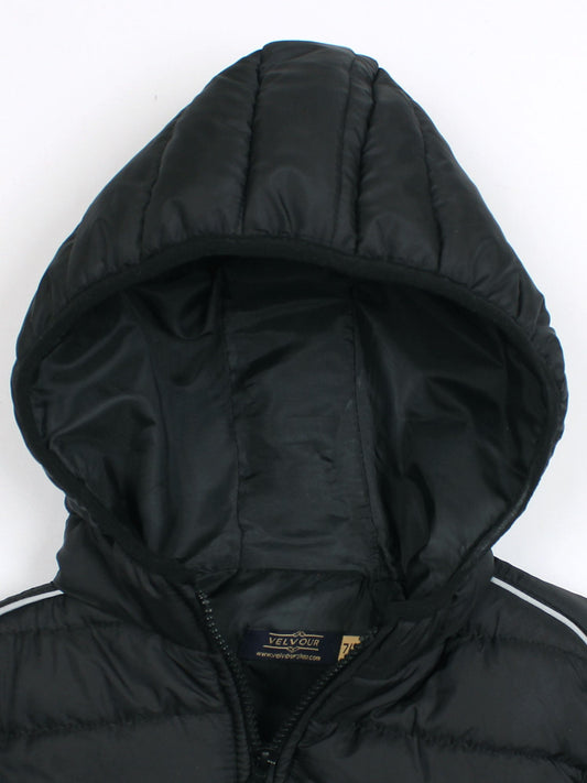 Velvour Sleeveless Hooded Puffer Jacket-VJ62-B