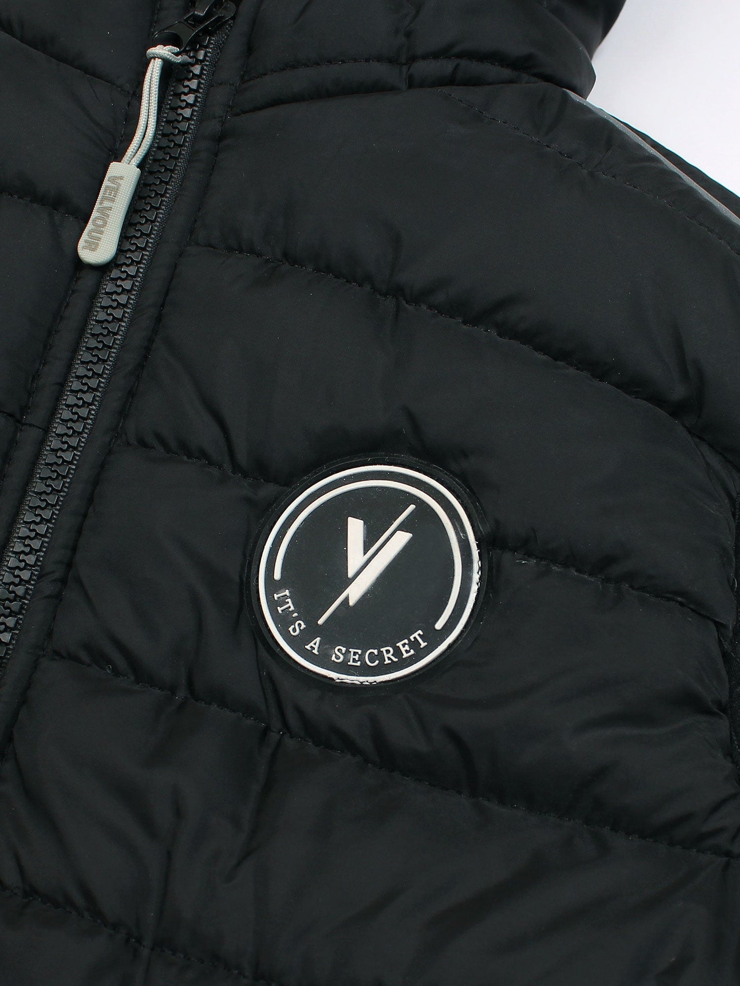Velvour Sleeveless Hooded Puffer Jacket-VJ62-B