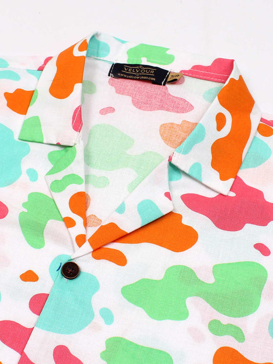 Velvour Cotton Printed Co-Ord set-VC29