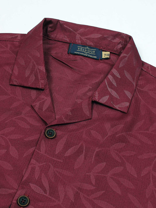 Velvour Polyester Printed Co-Ord Set-VC08