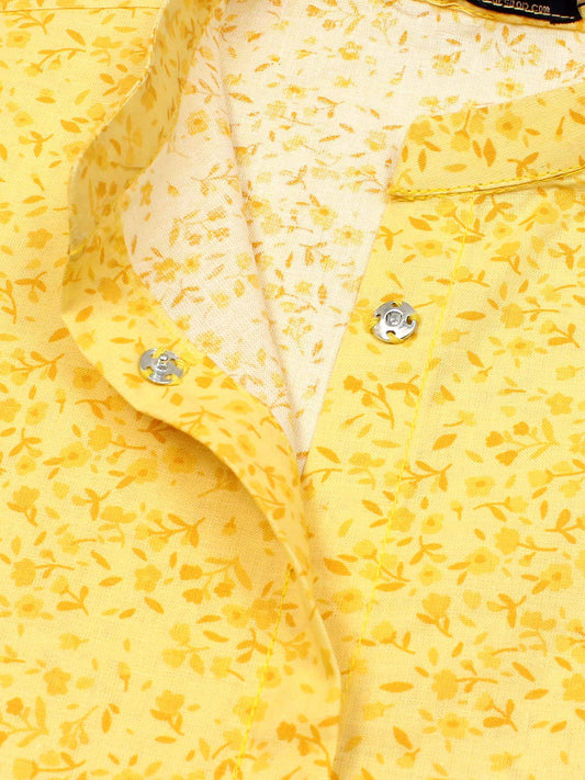 Velvour Girls Cotton Printed Co-Ord Set-VG160-A