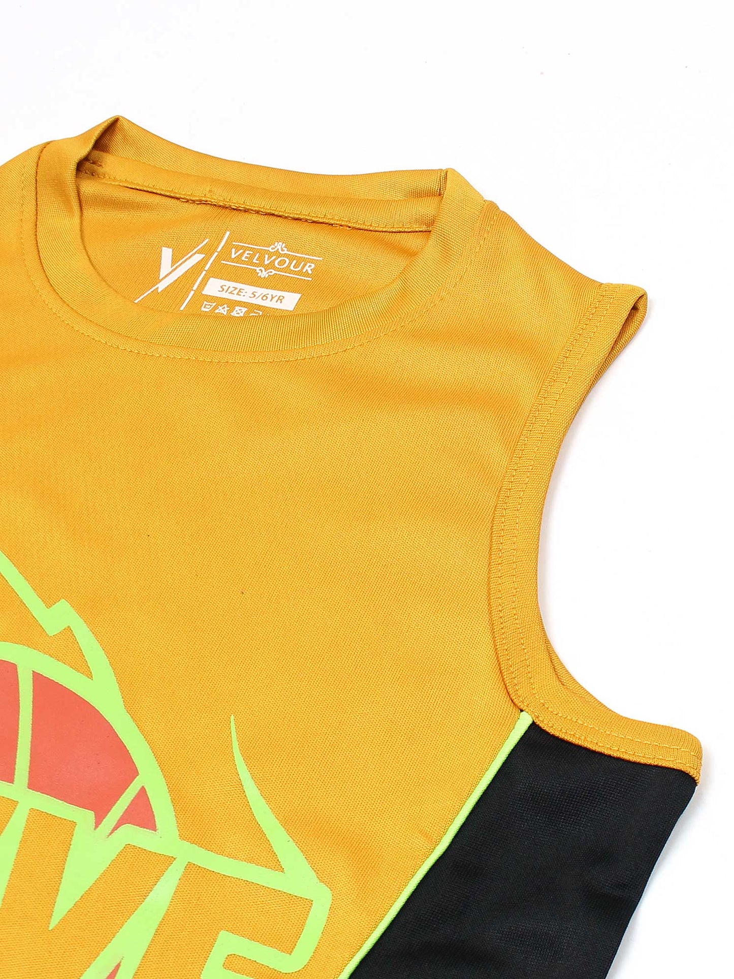 Velvour Poly Athletic Sleeveless Tracksuit-VST60-C