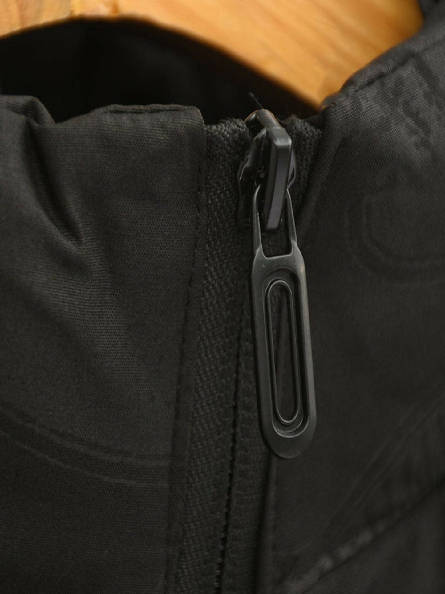 Funky's Removable Hood Self Pattern Gillet-13047