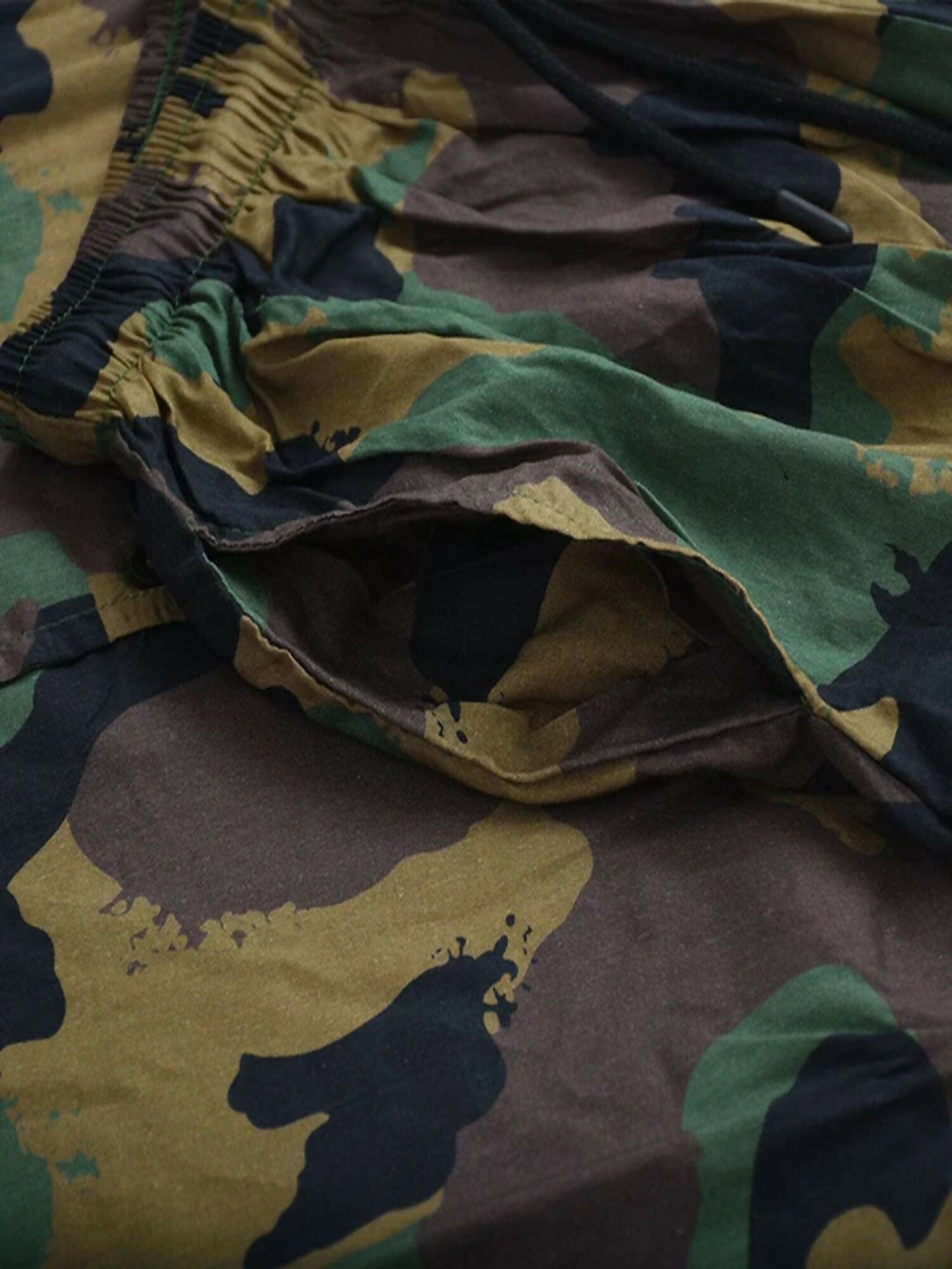 Jupiter Printed Holiday Camouflage Twin Set-13719