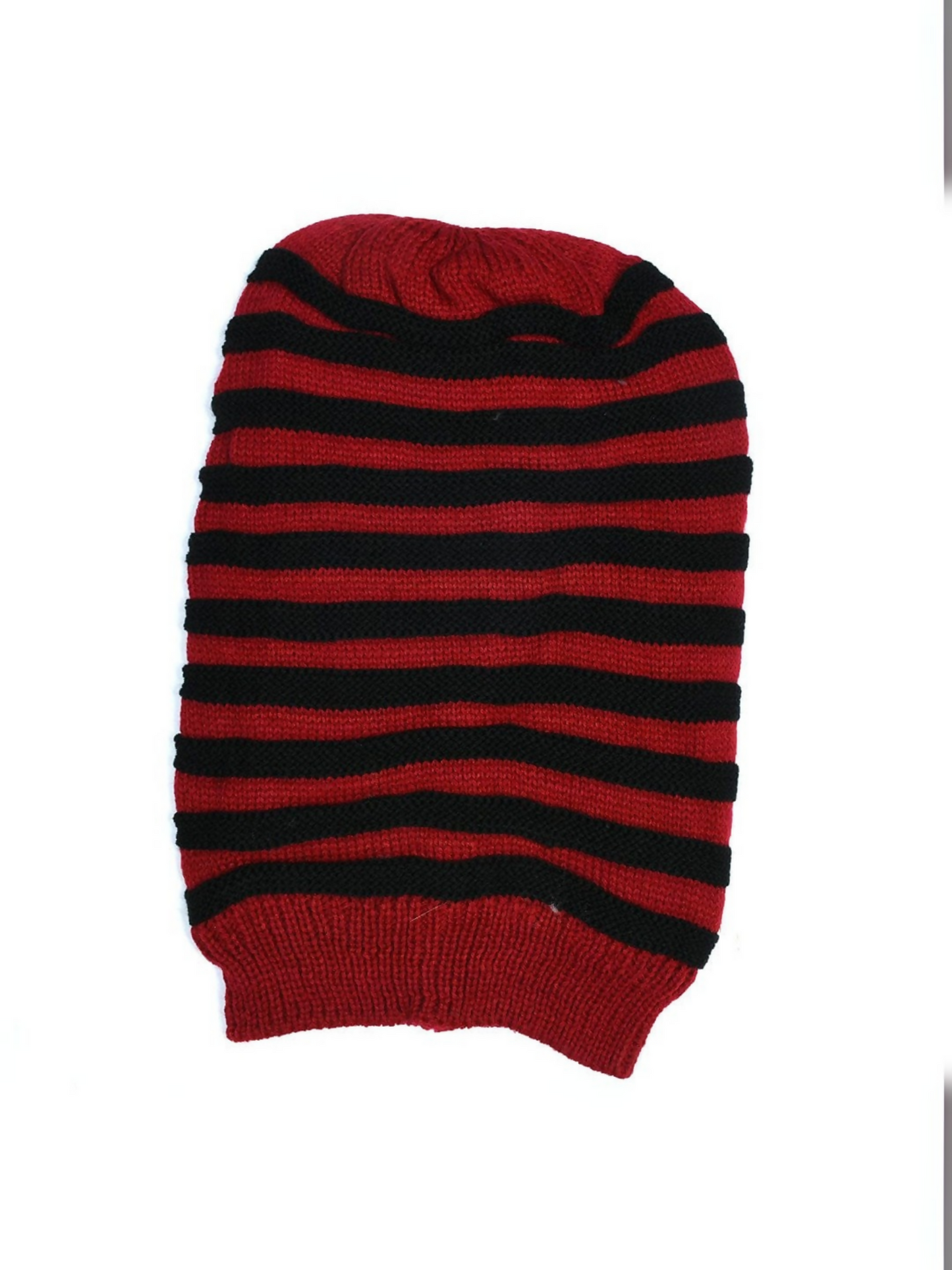 Color Split Fur Beanie (3)