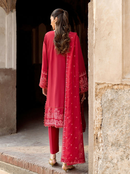 Panache Apparel Rang-e-Bahar Lawn Embroidered Stitched Suit-Taranum