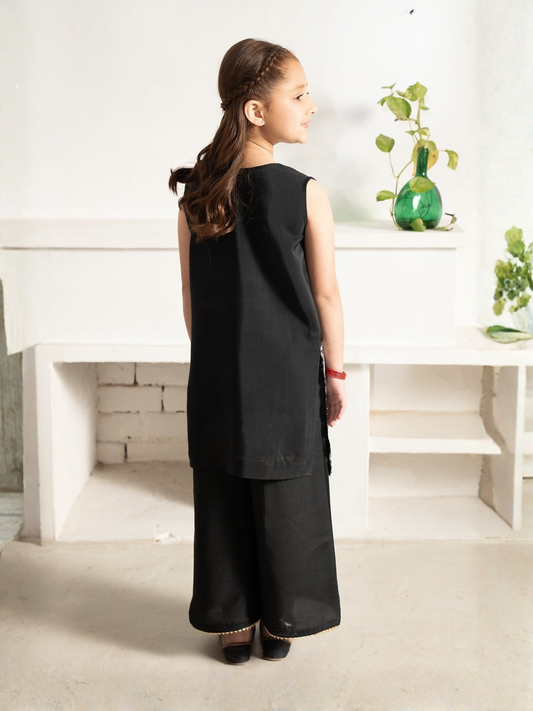 Panache Apparel Noore Eid Edit Sheesha Silk Embroidered Stitched Suit-Raha