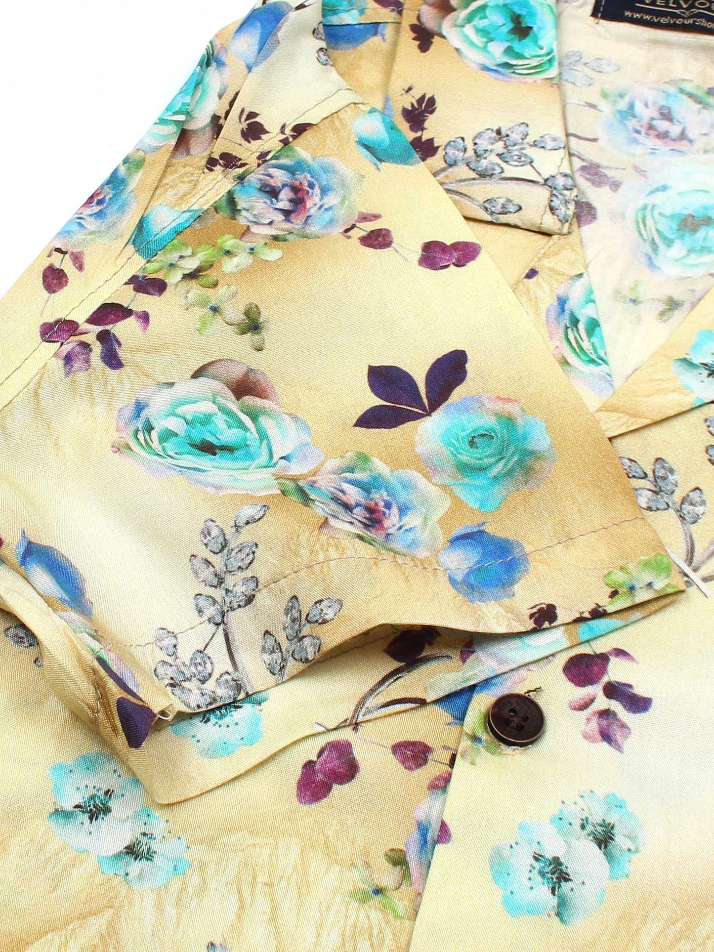 Velvour Soft Linen Printed Co-Ord Set-VC27