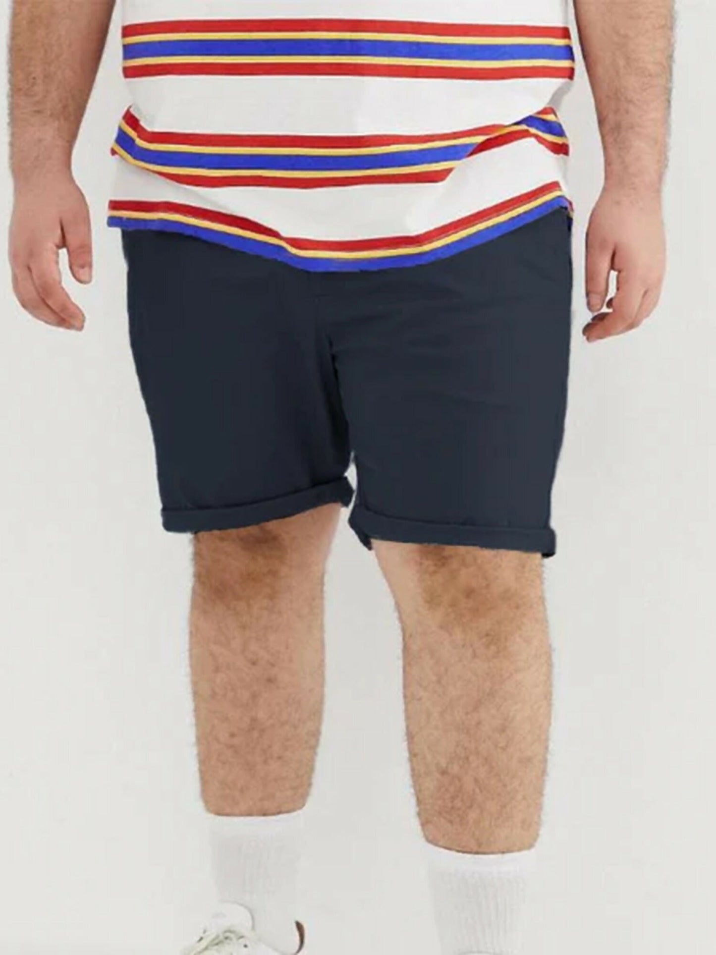 Funky's Plain Elastic Waist Shorts -9447