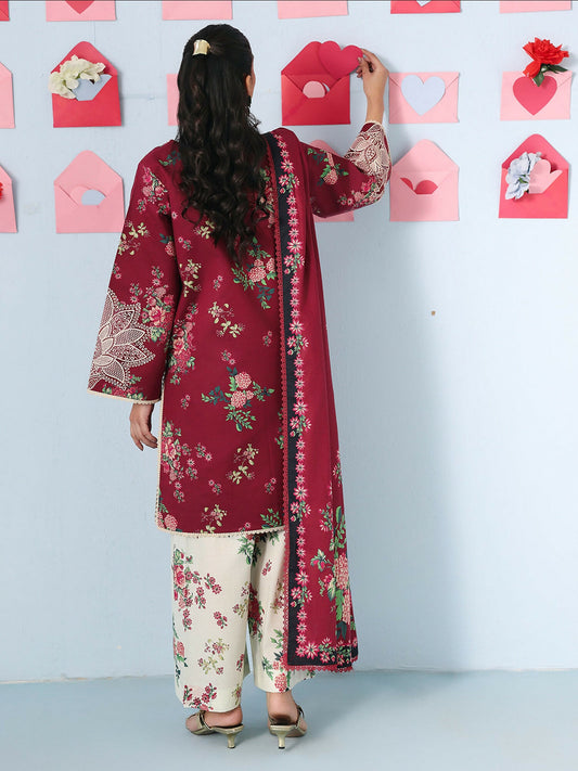 Mahnur Anaya Vol.2 Lawn Embroidered Stitched 3-Piece Suit-AN-2-06
