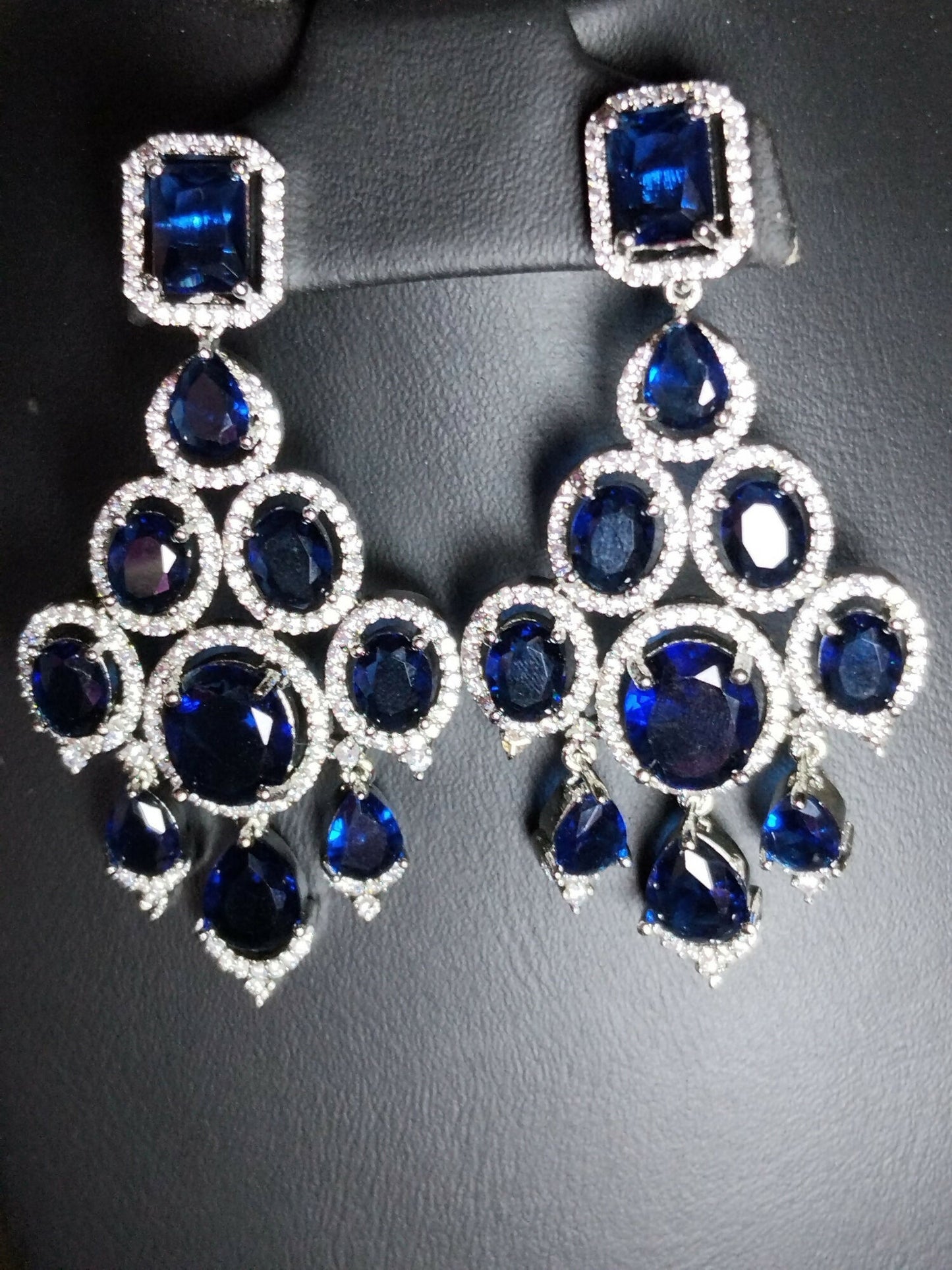 H&A Jewellery One Carat American Diamond Earrings
