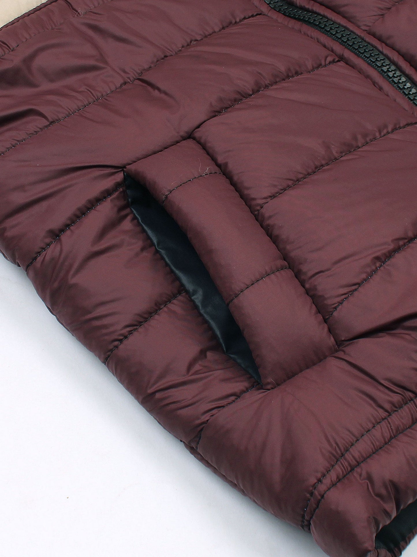 Velvour Full Sleeves Hooded Puffer Jacket-VJ010-B