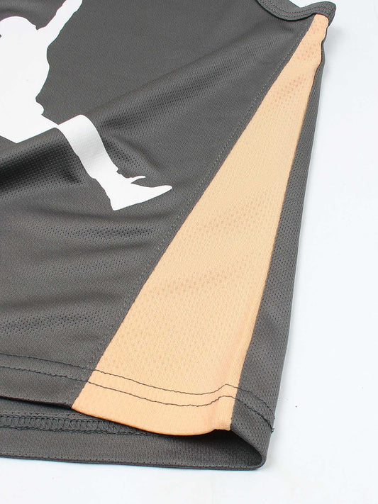 Velvour Poly Athletic Sleeveless Tracksuit-VST59-A