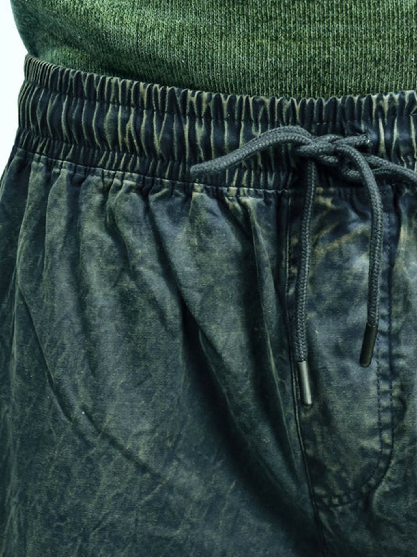 Jupiter Printed Expedition Acid Wash Cotton Cargo Trouser-14435