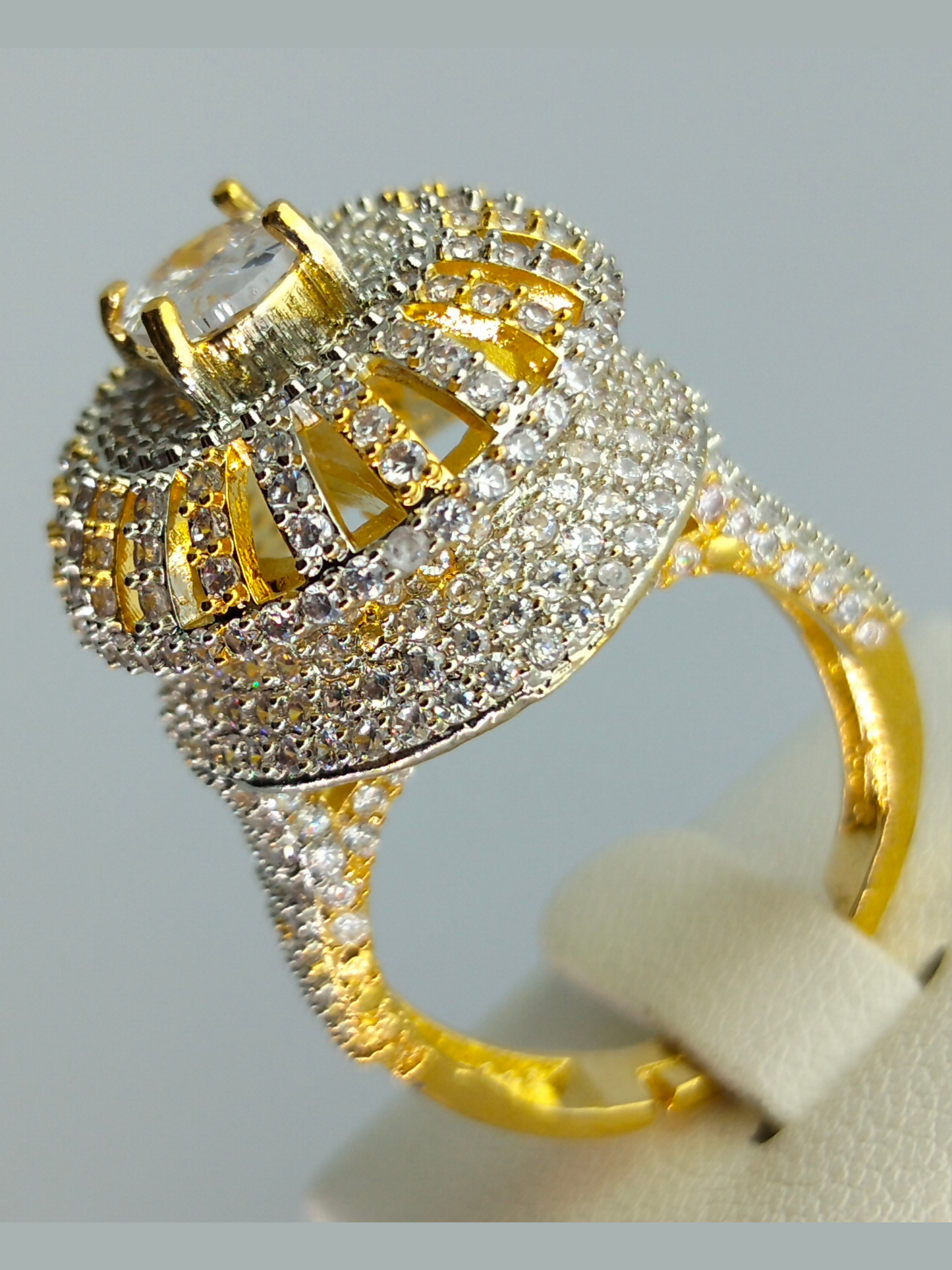 H&A Jewellery One Carat Adjustable Ring