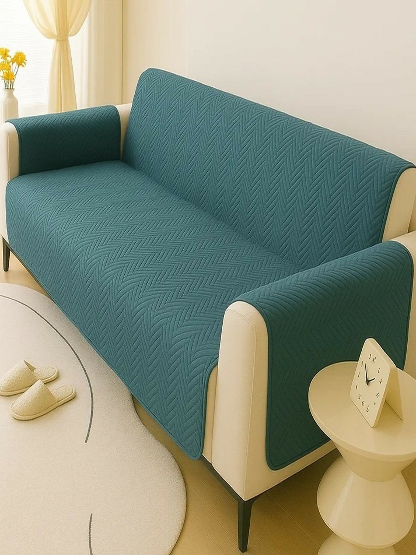 Elegant Bedding Mat Ultrasonic Micro Sofa Cover