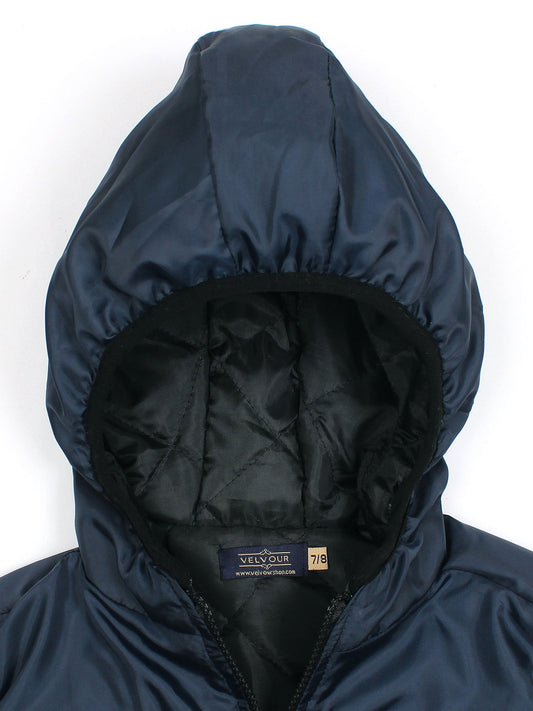 Velvour Sleeveless Hooded Puffer Jacket-VJ77-A