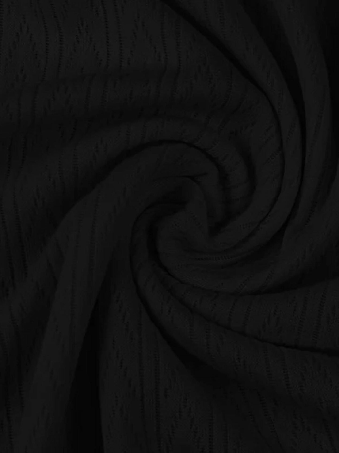 Jupiter Plain Knitwear Lapel Collar Button Shirt-15153