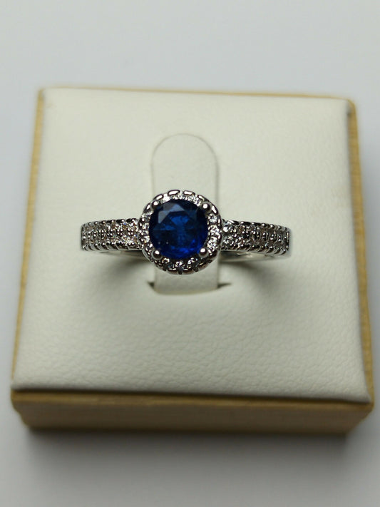 H&A Jewellery Silver Rhodium Plated Ring