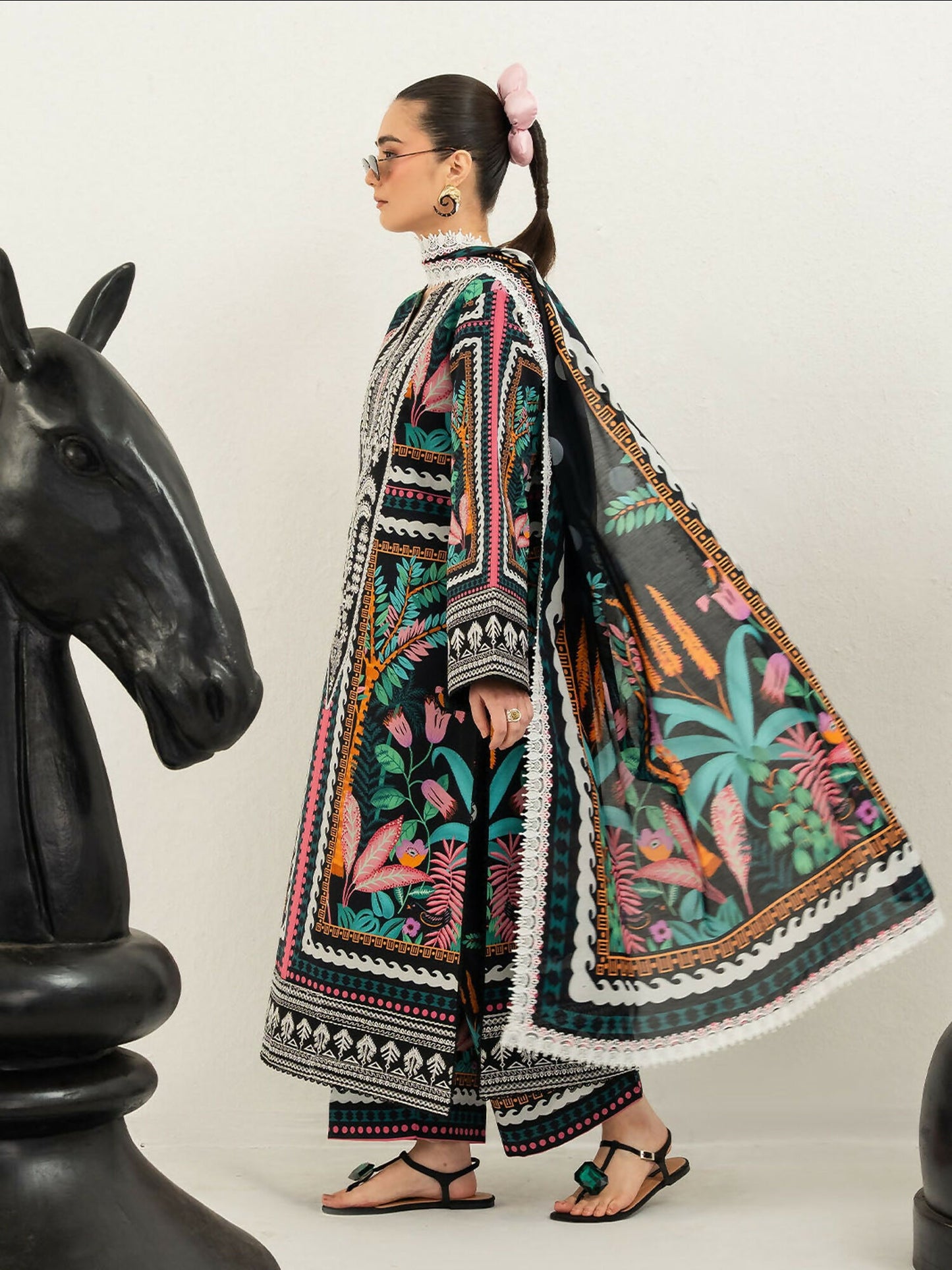 Mahnur Anaya Lawn Vol-1 Embroidered Unstitched 3-Piece Suit-ANA-020