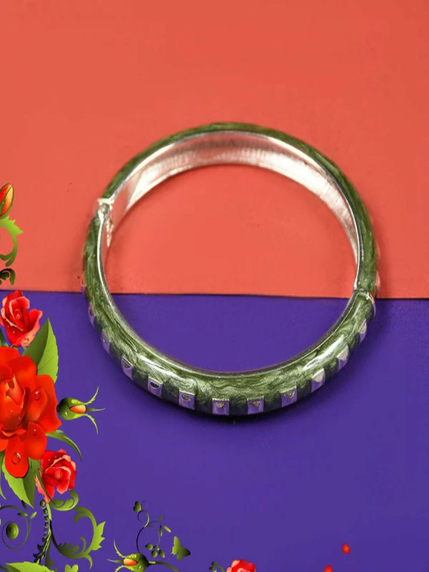 Funky's Women Mini Box design Clutch Bangle-10881
