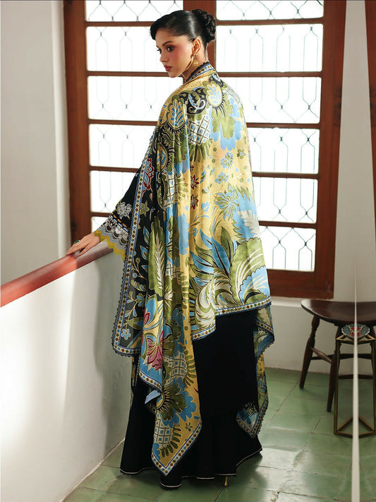 Binilyas Lumina Summer Lawn Embroidered Unstitched 3-Piece Suit-L71-B