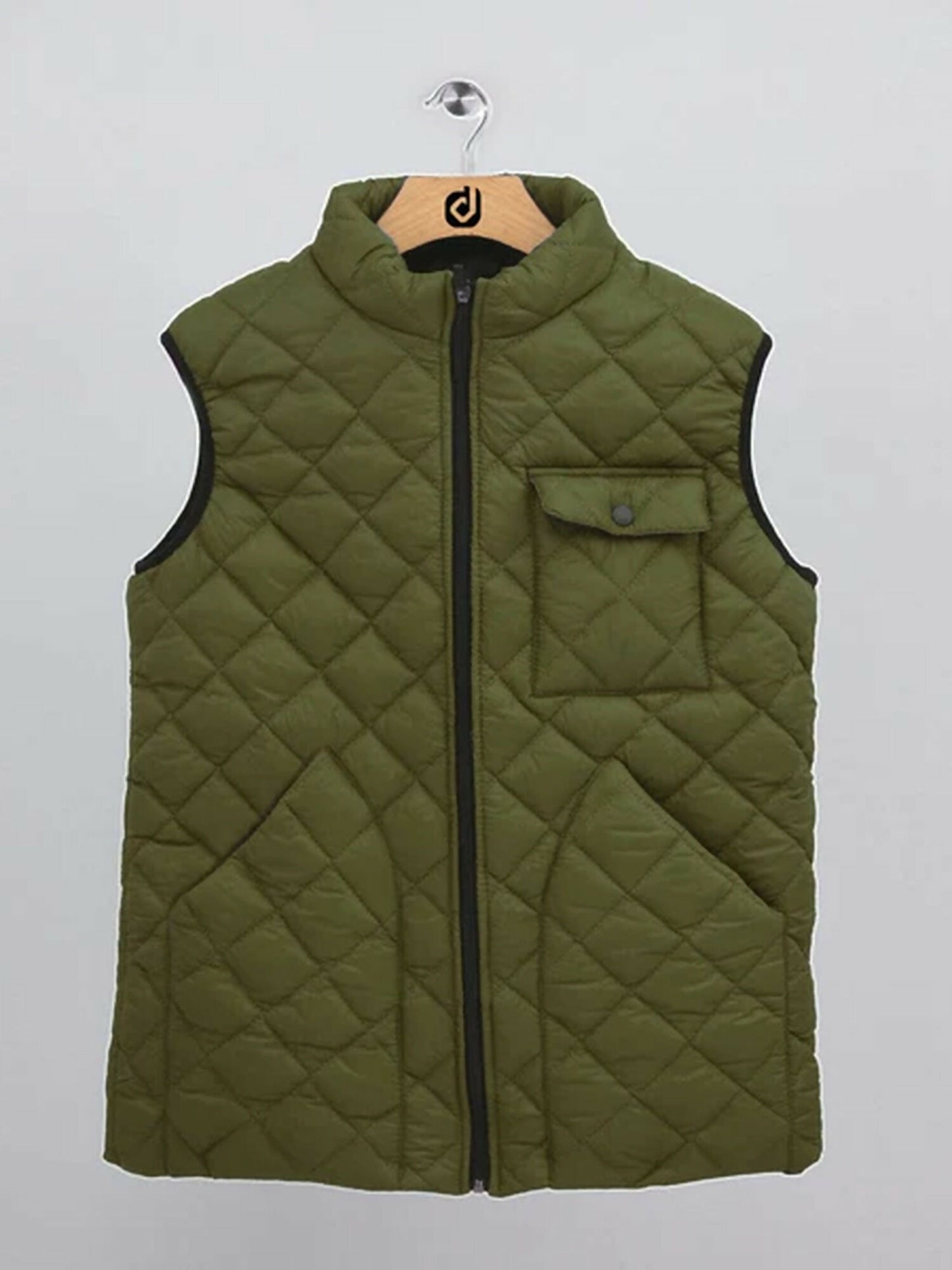 Jupiter Plain Soft Candy Puffer Gillet-13048