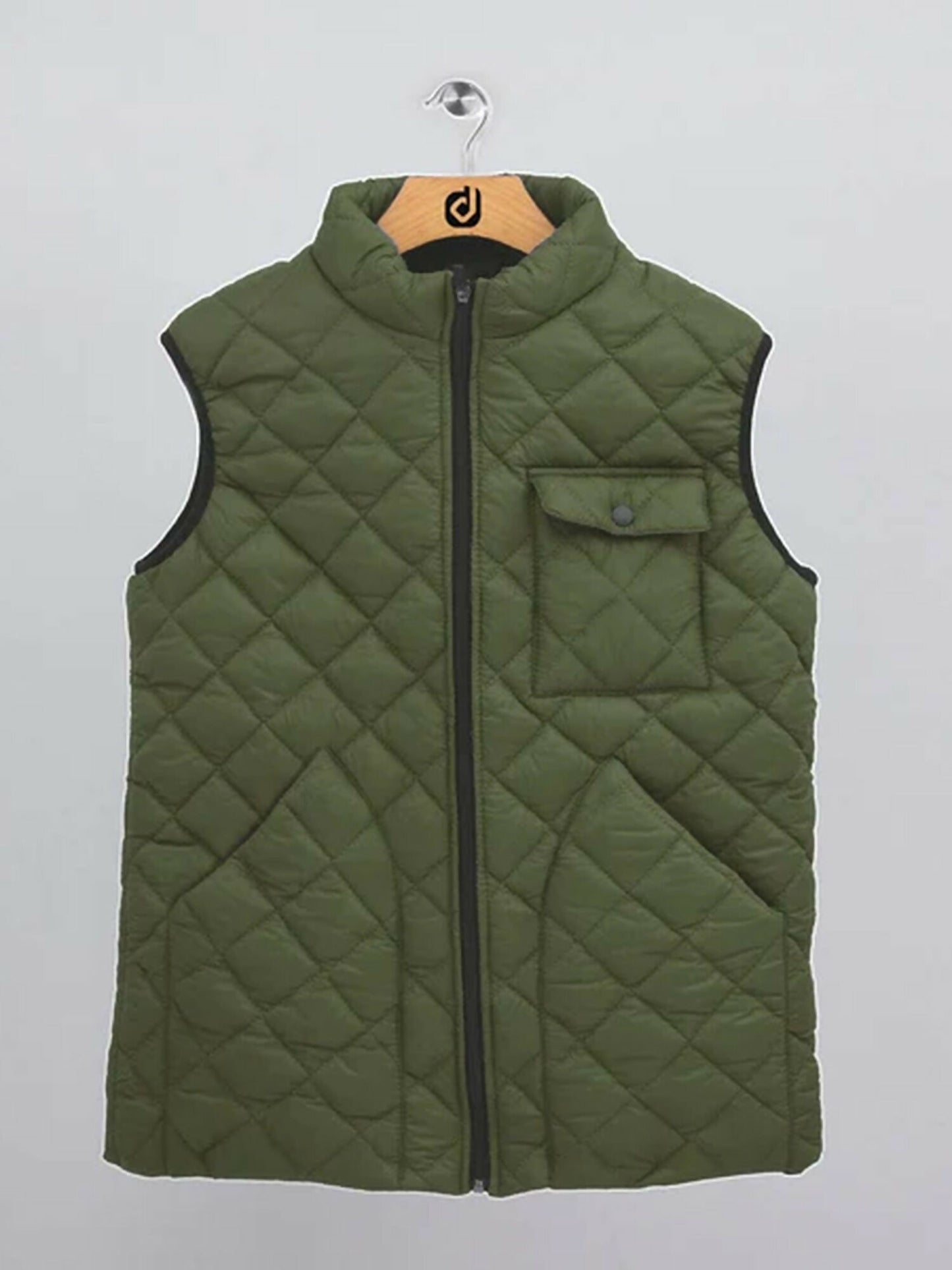 Jupiter Plain Soft Candy Puffer Gillet-13048