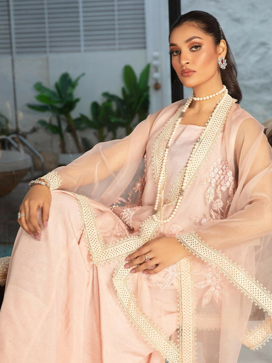 Shiza Hassan Sublime Luxury Pret Organza Embellished Stitched 3-Piece Suit-Alena