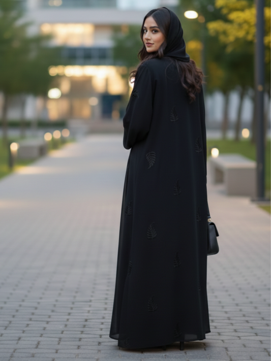 Islami Hijab Centre Haya Premium Series Imported Nida Embroidered Abaya Set