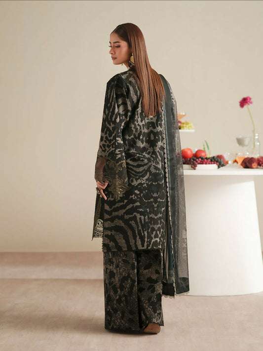 Binilyas Jojo Summer'26 Lawn Embroidered Unstitched 3-Piece Suit-82A